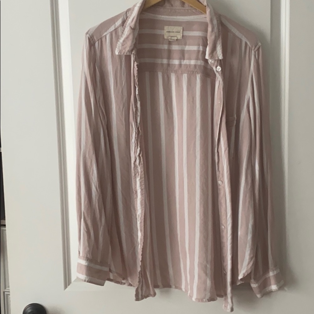 Light Pink AE button down